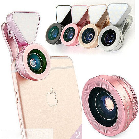 Glow Face 3 In 1 Photo Lens And Fill Lighting Clip - Drakoi Marketplace