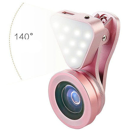 Glow Face 3 In 1 Photo Lens And Fill Lighting Clip - Drakoi Marketplace