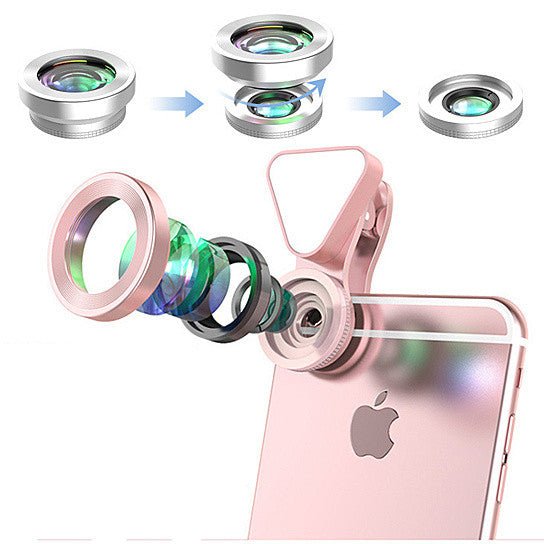 Glow Face 3 In 1 Photo Lens And Fill Lighting Clip - Drakoi Marketplace