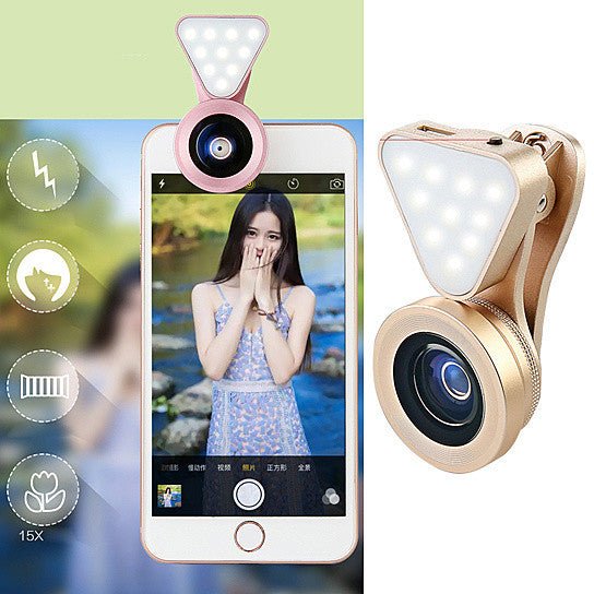 Glow Face 3 In 1 Photo Lens And Fill Lighting Clip - Drakoi Marketplace