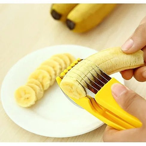 Go Bananas Over The Bite Size Banana Slicer - Drakoi Marketplace