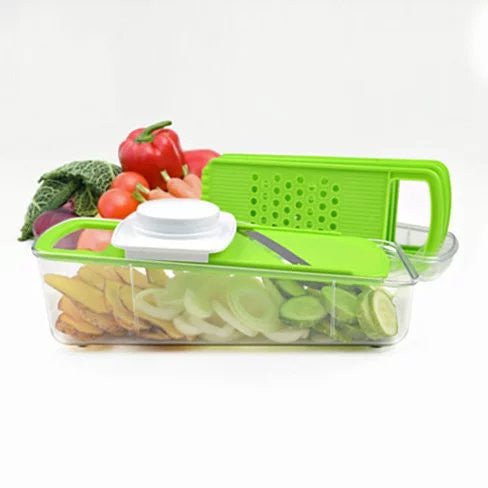 GO GREEN Veggie 4 in 1 Grinder, Slicer, Cutter And Shredder - Drakoi Marketplace