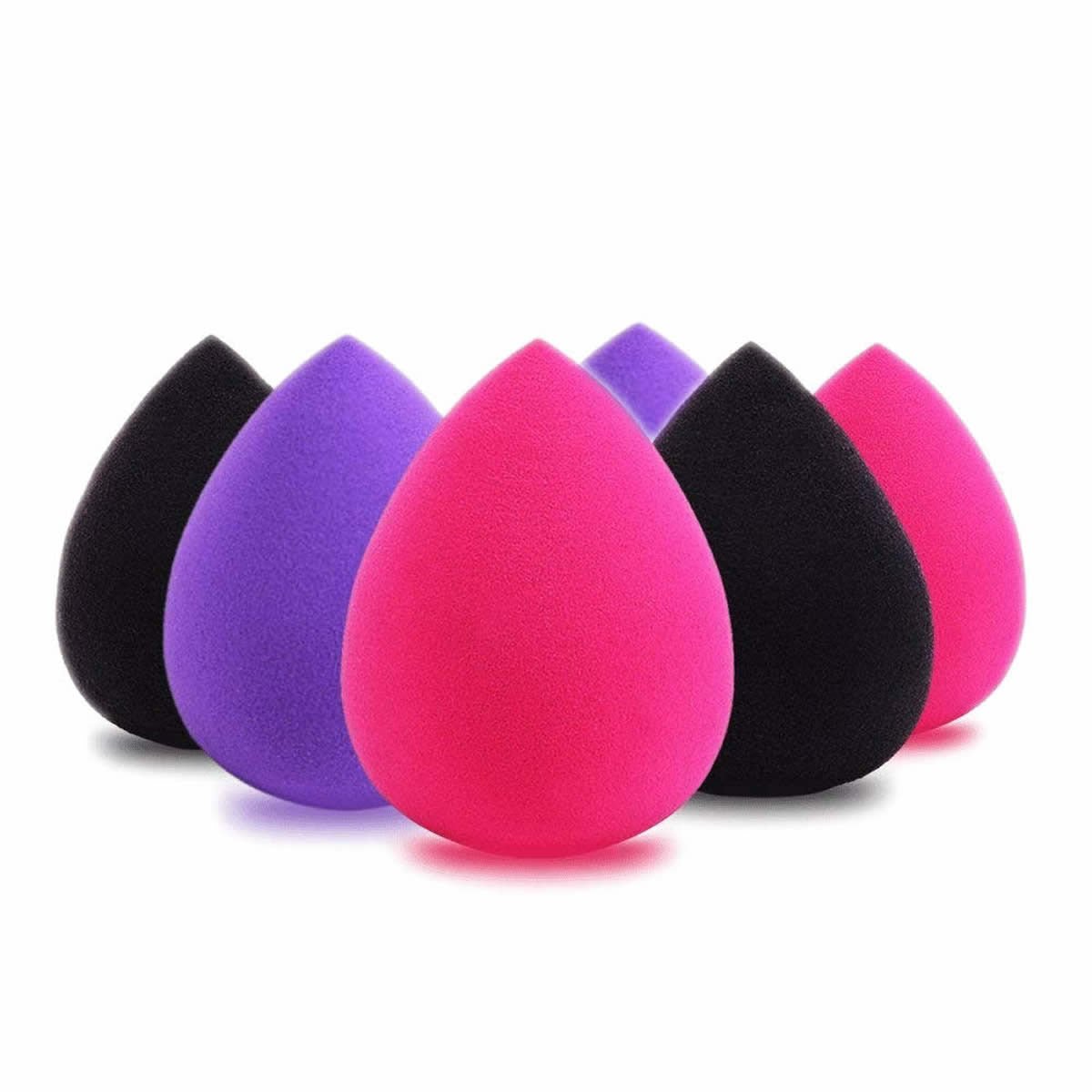 Good Living In Style Makeup Applicator 6 Piece Sponge Set - Drakoi Marketplace