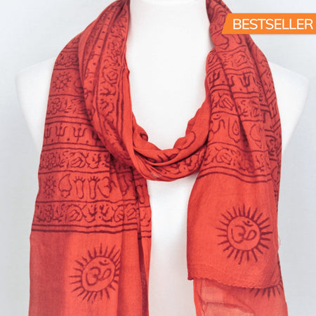 Great gift - OM Ganesha Mantra Meditation Prayer Shawl - Drakoi Marketplace