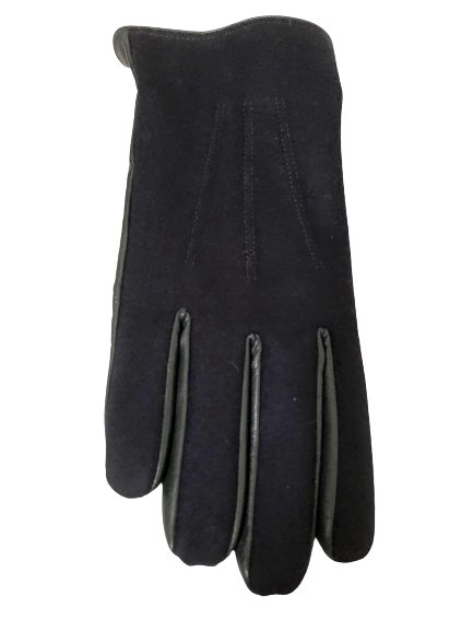 Grey Nappa Leather Gloves with Wool - Drakoi Marketplace