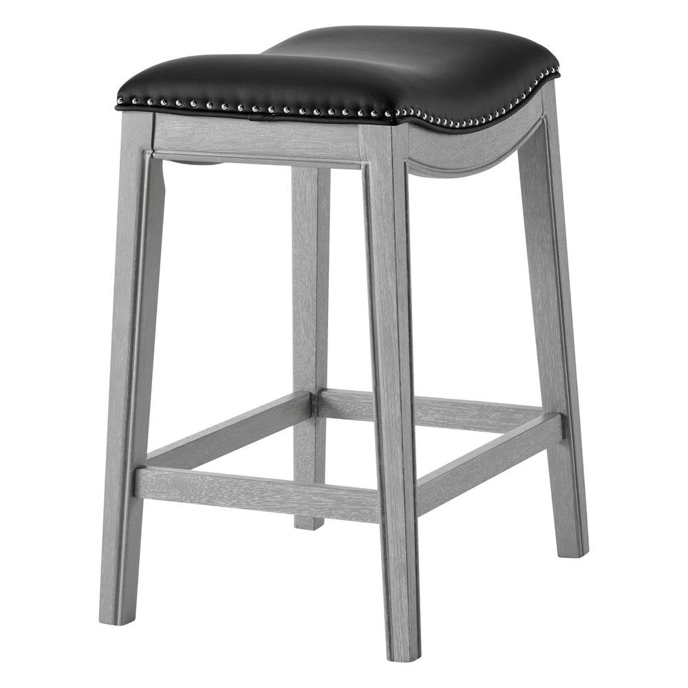 Grover PU Leather Counter Stool - Drakoi Marketplace