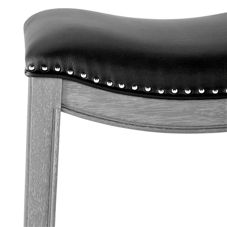 Grover PU Leather Counter Stool - Drakoi Marketplace