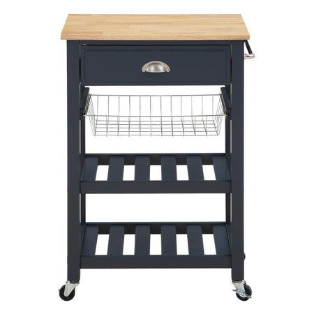 Hampton Kitchen Cart Blue - Drakoi Marketplace