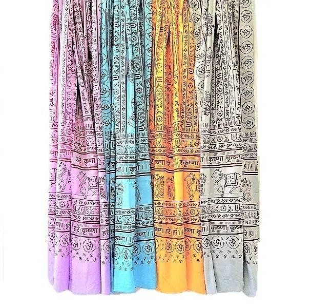 Hare Krishna OM Meditation Yoga Prayer Shawl - Drakoi Marketplace