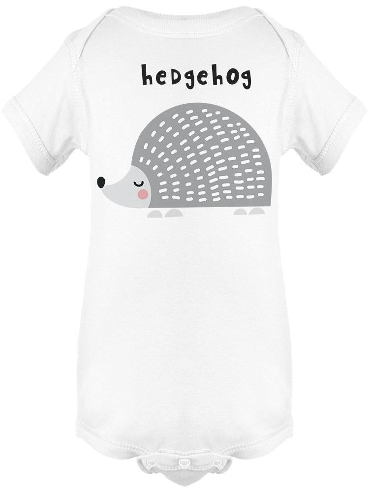 Hedgehog Drawing Bodysuit Baby's -Image by Shutterstock - Drakoi Marketplace