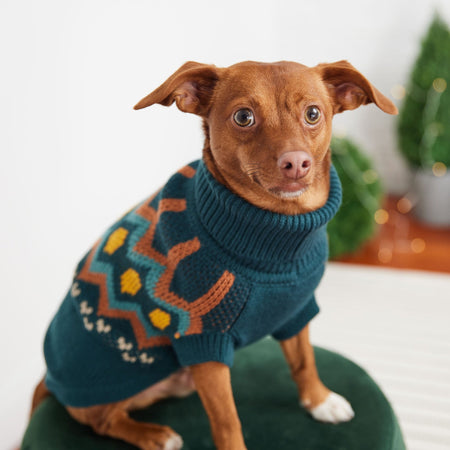 Heritage Sweater - Teal - Drakoi Marketplace