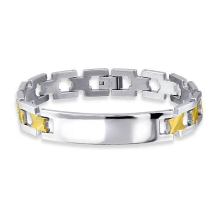 High Quality Mens Stainless Steel Bracelet 21 CM - Drakoi Marketplace