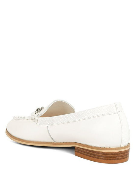 Holda Horsebit Embelished Loafers - Drakoi Marketplace