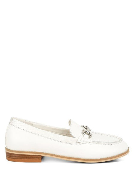 Holda Horsebit Embelished Loafers - Drakoi Marketplace