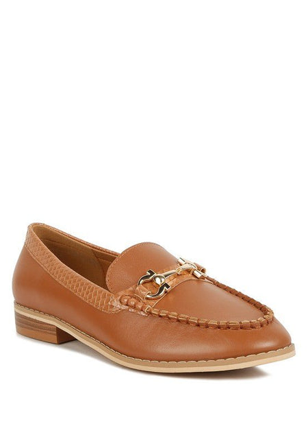 Holda Horsebit Embelished Loafers - Drakoi Marketplace