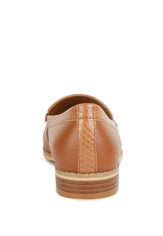 Holda Horsebit Embelished Loafers - Drakoi Marketplace