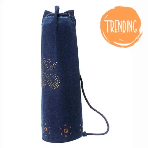 Indigo OM Mahashakti Yoga Mat Bag - Drakoi Marketplace