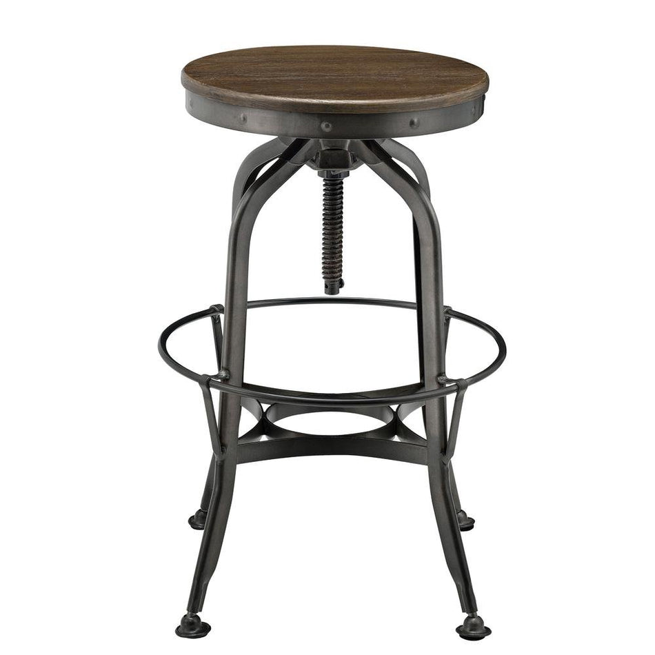 Industrial Swivel Vintage Bar Stool - Drakoi Marketplace