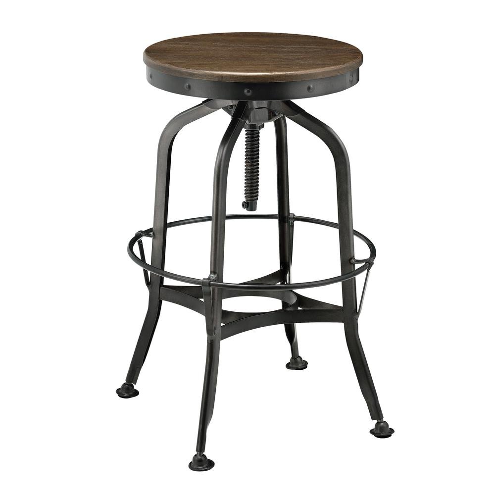 Industrial Swivel Vintage Bar Stool - Drakoi Marketplace