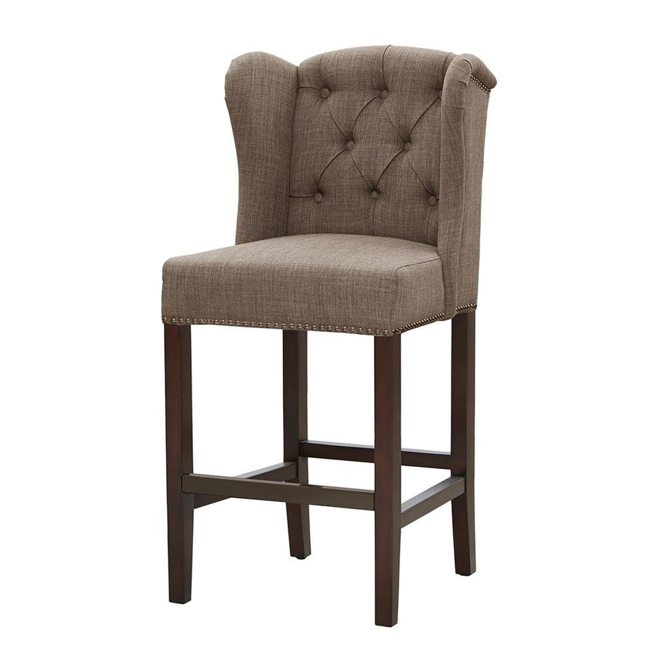 Jodi Tufted Wing Counter Stool - Drakoi Marketplace