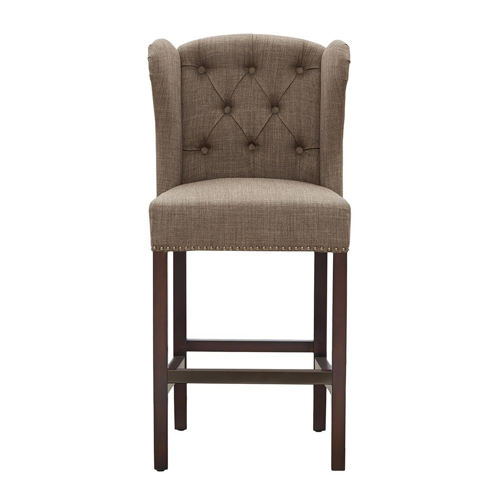 Jodi Tufted Wing Counter Stool - Drakoi Marketplace