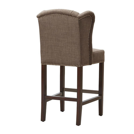 Jodi Tufted Wing Counter Stool - Drakoi Marketplace