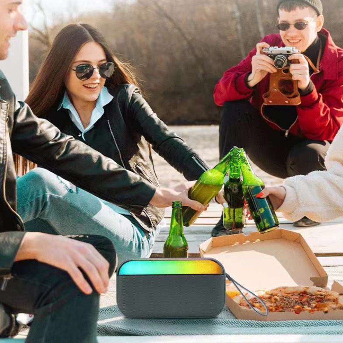 Jukebox 3 In 1 FM Radio Subwoofer Bluetooth Speaker - Drakoi Marketplace