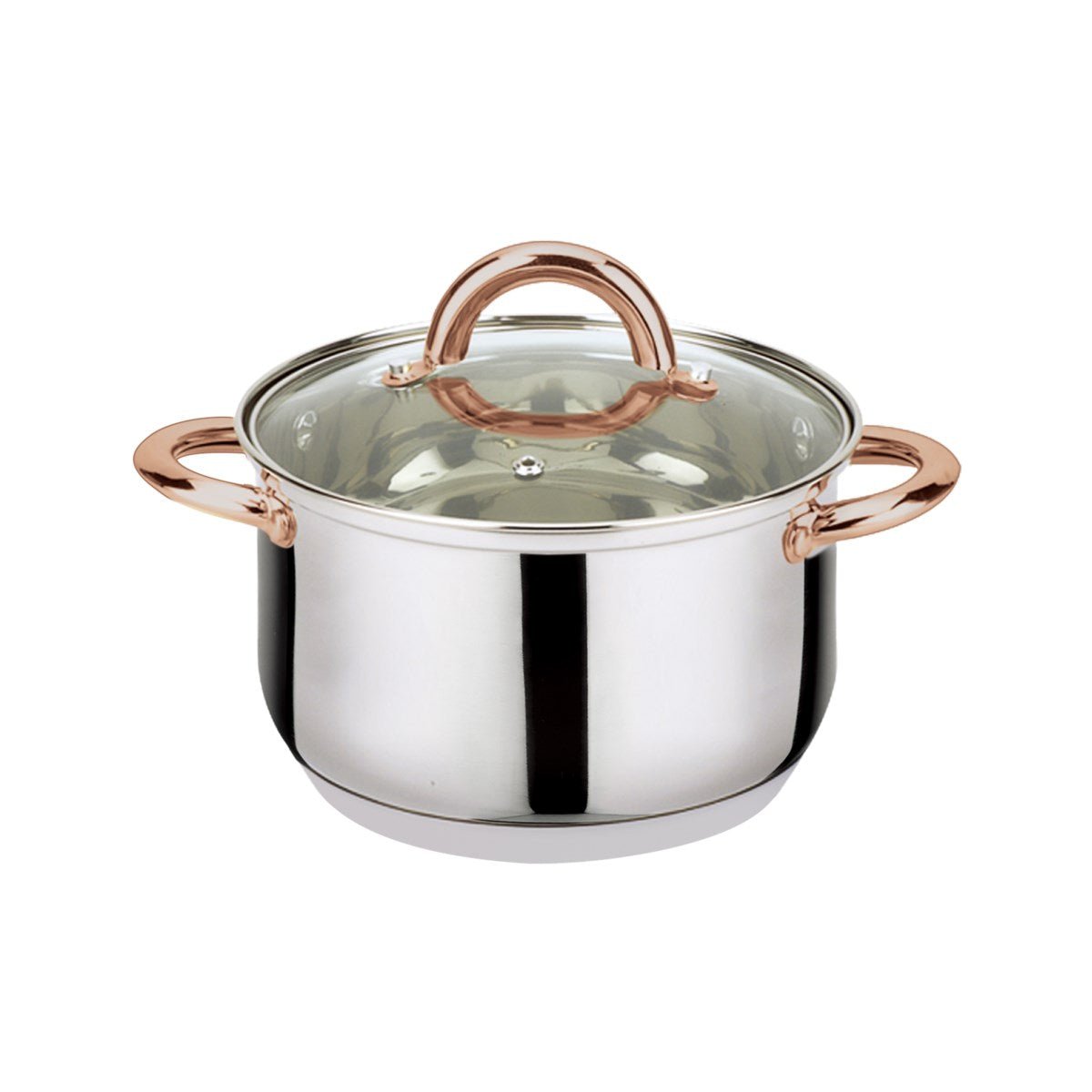 J&V TEXTILES 6-Piece Stainless Steel Casserole Set Pots and Lids… - Drakoi Marketplace