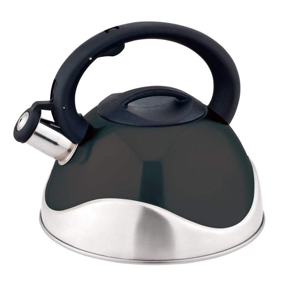 J&V TEXTILES Stainless Steel Whistling Tea Kettle, 3.0-Quart - Drakoi Marketplace