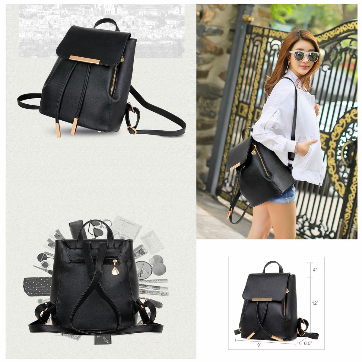 Katalina Classic Handbag Convertible To Backpack - Drakoi Marketplace