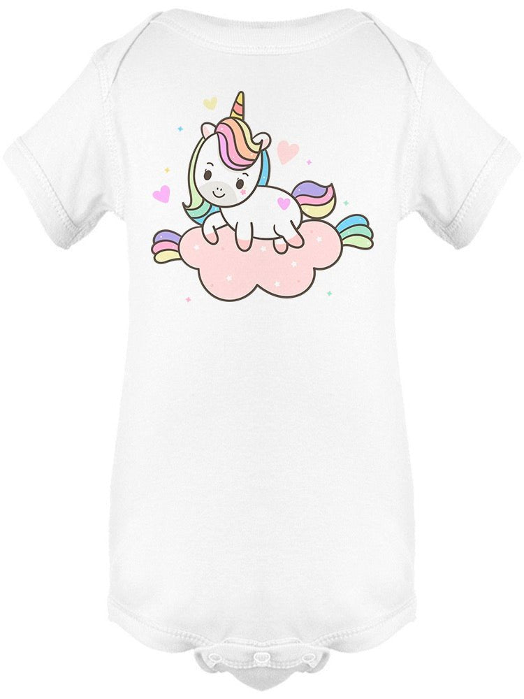 Kawaii Unicorn Baby Animal Bodysuit Baby's -Image by Shutterstock - Drakoi Marketplace