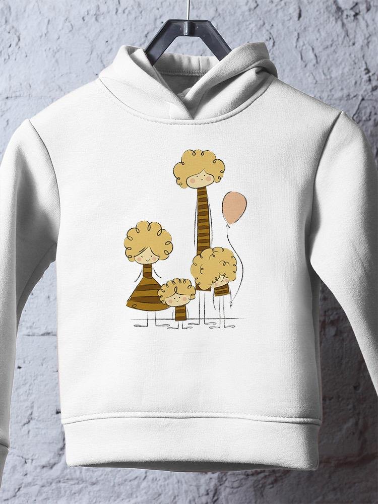 Kids Of Different Heights Hoodie -Image by Shutterstock - Drakoi Marketplace