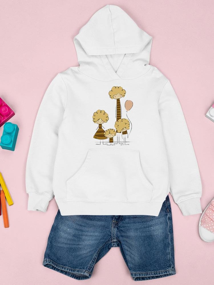 Kids Of Different Heights Hoodie -Image by Shutterstock - Drakoi Marketplace