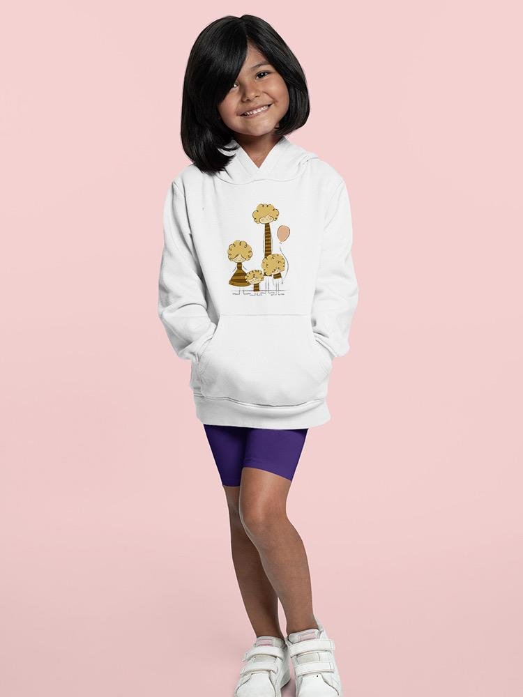 Kids Of Different Heights Hoodie -Image by Shutterstock - Drakoi Marketplace