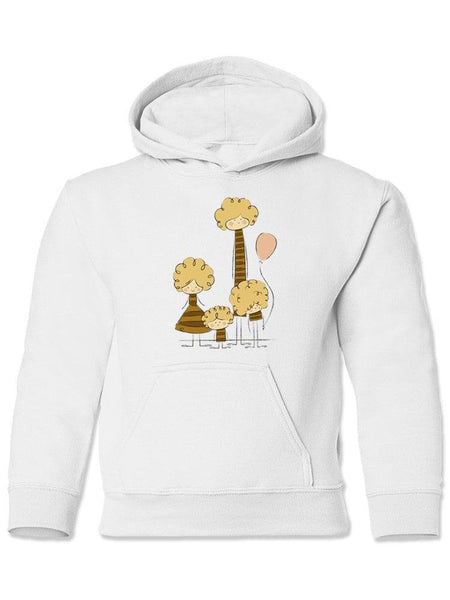 Kids Of Different Heights Hoodie -Image by Shutterstock - Drakoi Marketplace