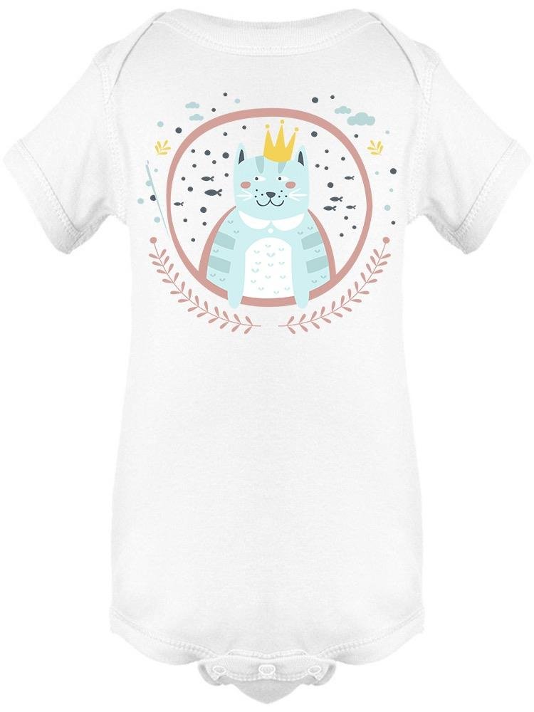 King Cat Fairy Tale Character Bodysuit Baby's -Image by Shutterstock - Drakoi Marketplace