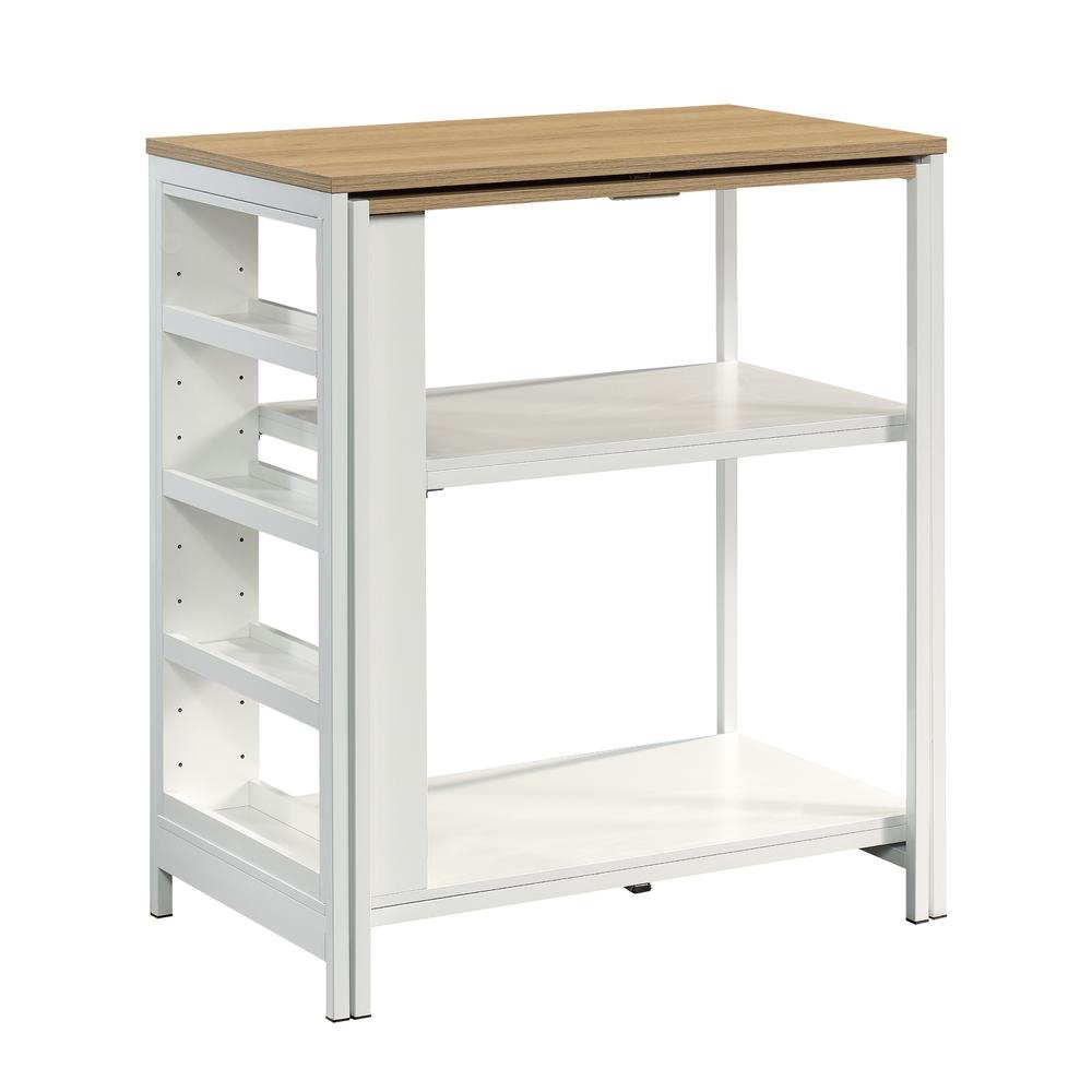 Kitchen Island Baltic Oak/White - Drakoi Marketplace