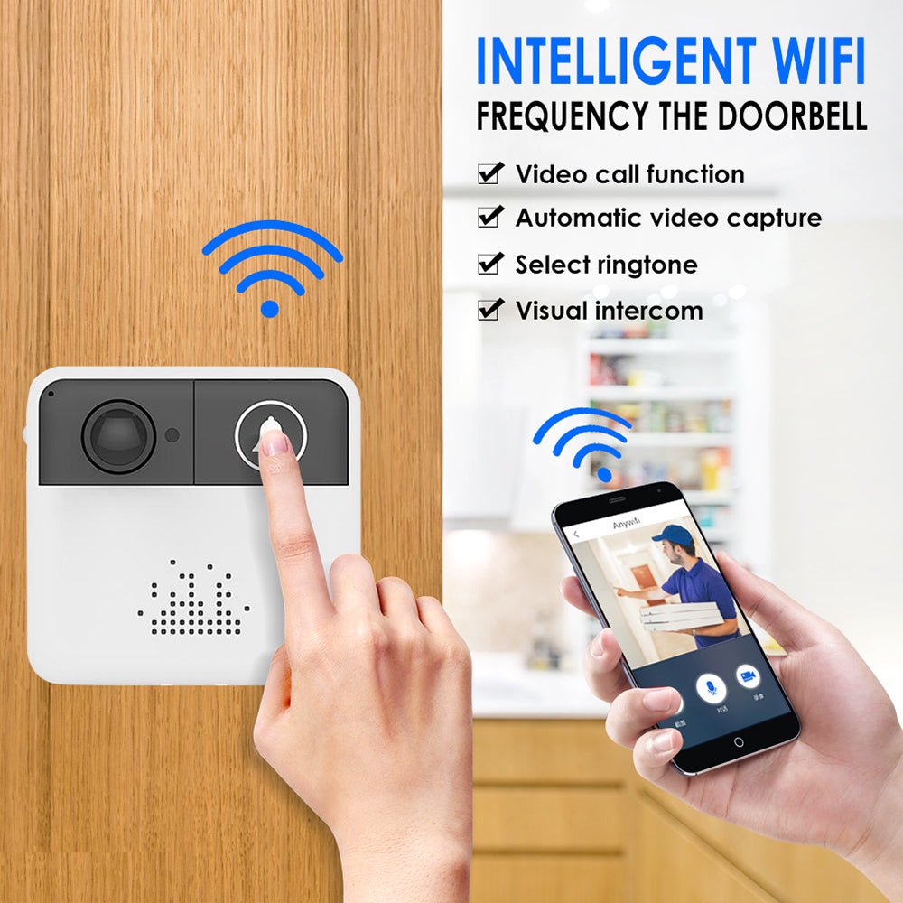 Knock Knock Video Doorbell WiFi Enabled - Drakoi Marketplace