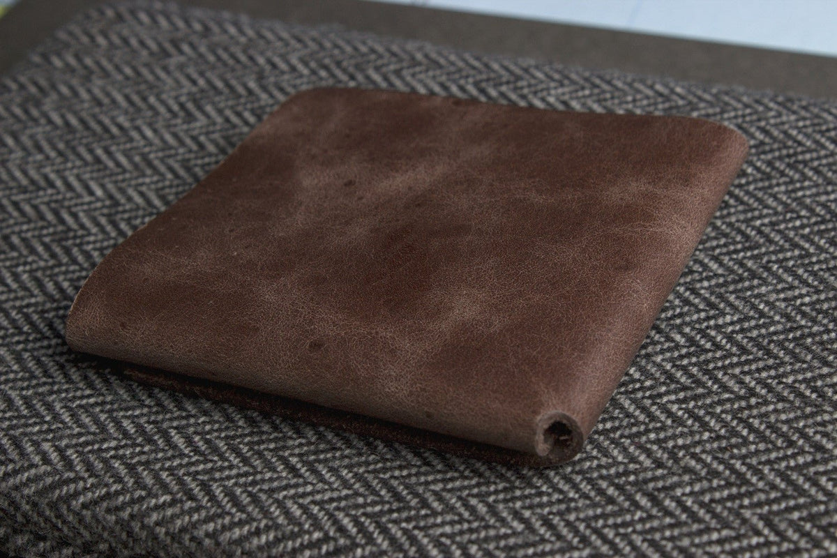 L Shape Minimal Leather Wallet - Drakoi Marketplace