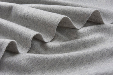 Lambswool Scarf Woven Plain Light Grey - Drakoi Marketplace