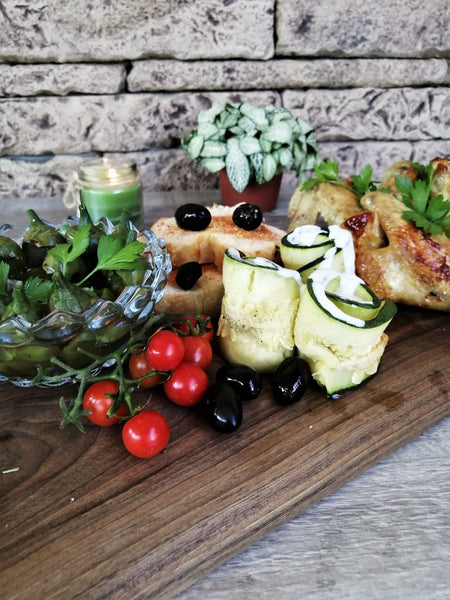 Large Serving Board Catering Extra Long Tray Charcuterie Platter With Handles Father's Day Gift Idea - Drakoi Marketplace