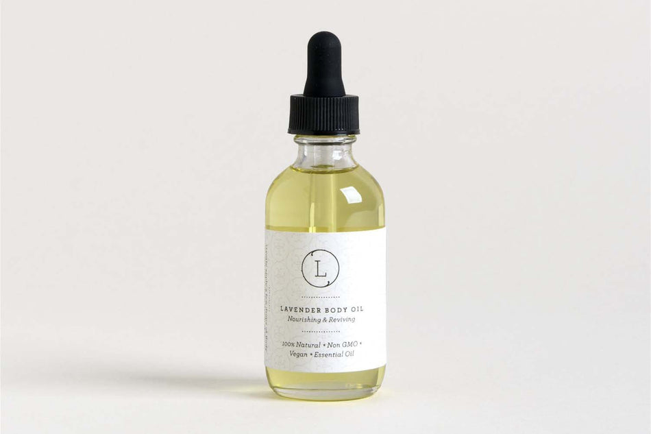 Lavender Body Oil, Natural Moisturizing Body Oil - Drakoi Marketplace