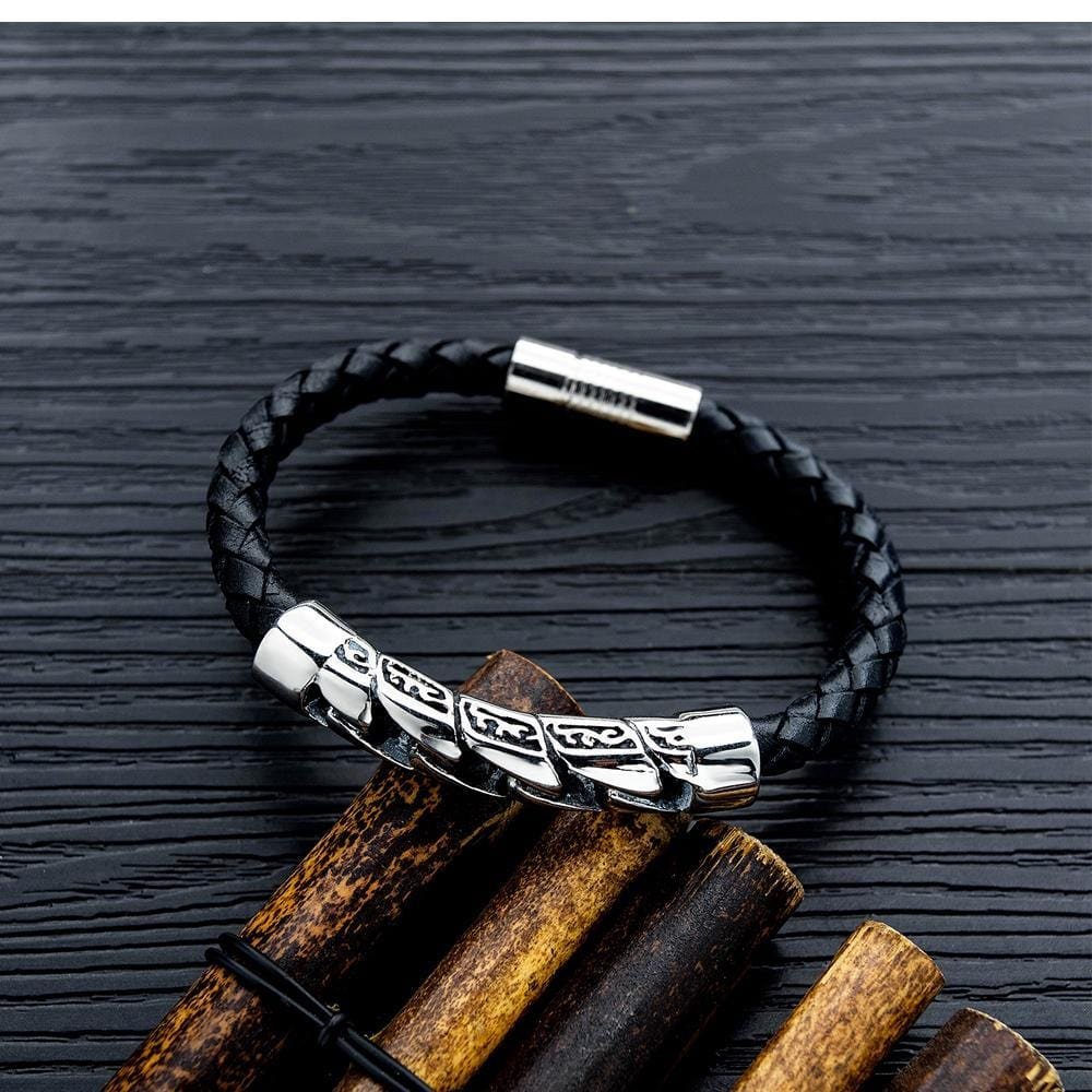 Leather Bracelet for Men - Drakoi Marketplace