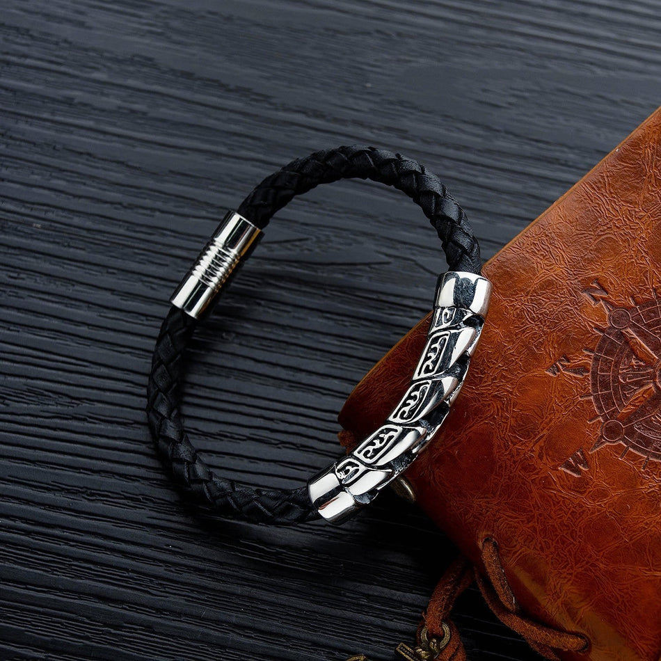 Leather Bracelet for Men - Drakoi Marketplace