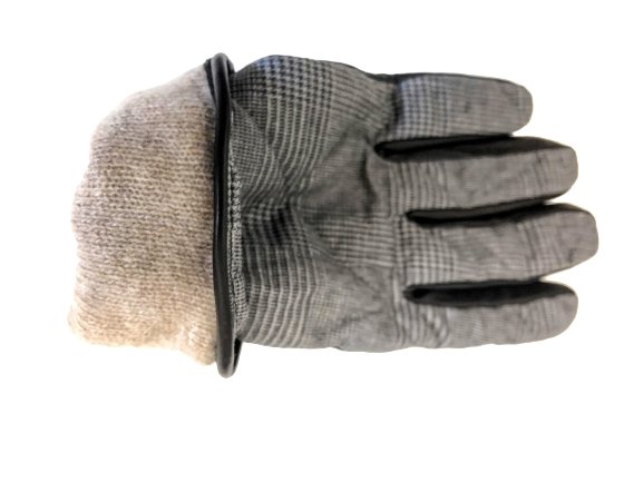 Leather Gloves with Wool Glen Check - Drakoi Marketplace