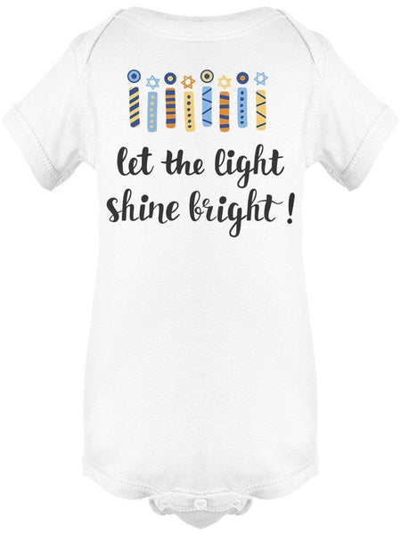 Let The Light Shine Bright! Bodysuit Baby's -Image by Shutterstock - Drakoi Marketplace