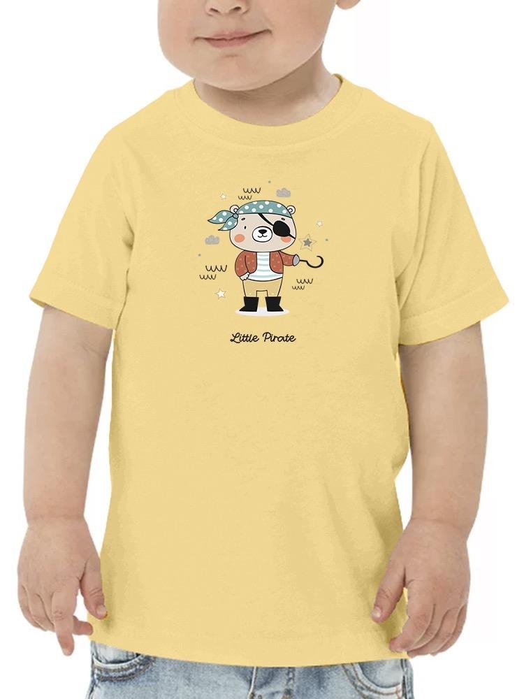 Little Pirate Bear T-shirt -Image by Shutterstock - Drakoi Marketplace