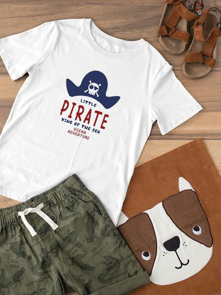 Little Pirate Hat Adventure T-shirt -Image by Shutterstock - Drakoi Marketplace