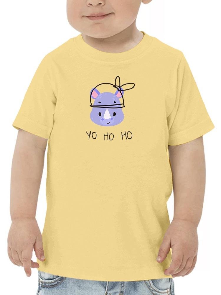 Little Pirate Rhino T-shirt -Image by Shutterstock - Drakoi Marketplace