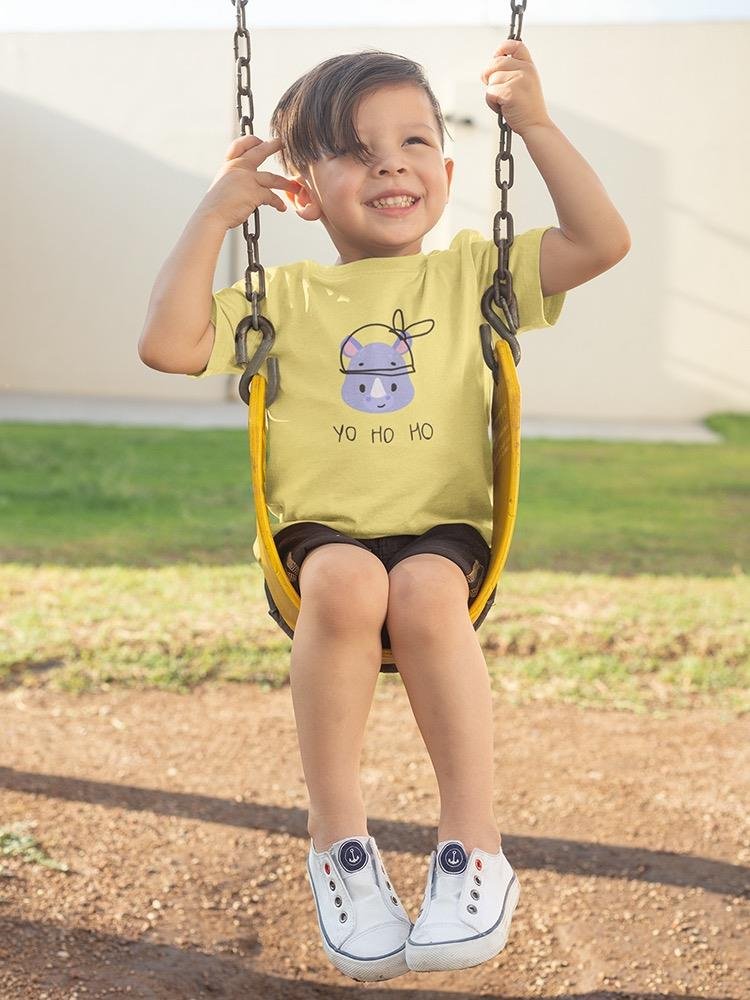 Little Pirate Rhino T-shirt -Image by Shutterstock - Drakoi Marketplace